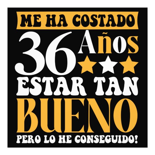 Personalizado Me Ha Costado Años Estar Tan Bueno フォトプリント (正面)