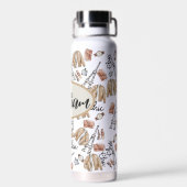 personalizado para hombre con la moda de París ウォーターボトル (背面)