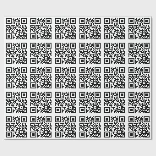 Personalizar QR Code ラッピングペーパー (フラット)