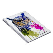 PERSONALIZE：ヒッパイフクロウ | ノートブックのジャーナル ノートブック (右側)