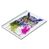 PERSONALIZE：ヒッパイフクロウ | ノートブックのジャーナル ノートブック (左側)