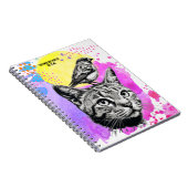 PERSONALIZE：猫と鳥 | ノートブックのジャーナル ノートブック (右側)