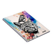 PERSONALIZE:猫+鳥 | ノートブックのジャーナル ノートブック (右側)