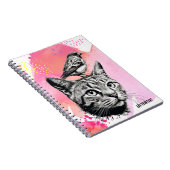 PERSONALIZE：猫+鳥 | ノートブックのジャーナル ノートブック (右側)