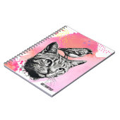 PERSONALIZE：猫+鳥 | ノートブックのジャーナル ノートブック (左側)