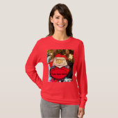 Personalize Aby Sweatshirt Santa Tシャツ (正面フル)
