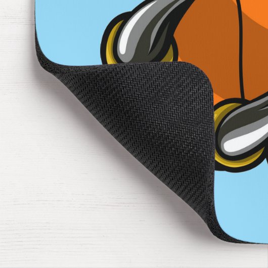 Personalize Basketball Dragon Claw マウスパッド (コーナー)