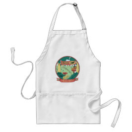 Personalize Bear Apron for Summer Camp スタンダードエプロン