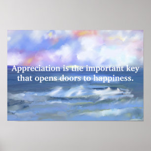 Personalize Beautiful Waterscape引用文絵画ズ ポスター