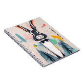 PERSONALIZE - Bunny Rabbit Jenter | ノートブック (右側)