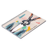 PERSONALIZE - Bunny Rabbit Jenter | ノートブック (左側)