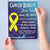 Personalize Cancer Benefit – 膀胱がんチラシ チラシ (手)