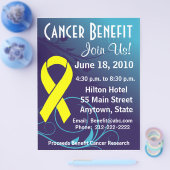Personalize Cancer Benefit – 膀胱がんチラシ チラシ (シングル)
