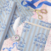 Personalize Chanukah Elegant Wrapping Paper ラッピングペーパー