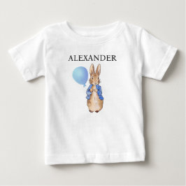 Personalize Child Nameピーター・ザ・ラビット ベビーTシャツ