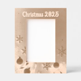 Personalize Christmas Laser Etched Picture Frame レーザー彫刻フレーム