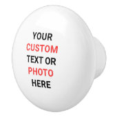 Personalize Custom Cabinet Drawer Pulls Knobs  セラミックノブ (右)