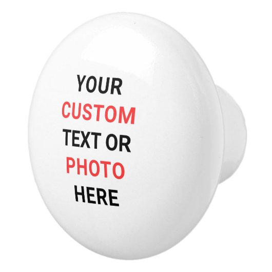 Personalize Custom Cabinet Drawer Pulls Knobs  セラミックノブ (右)