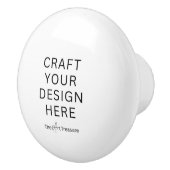 Personalize Custom Cabinet Drawer Pulls Knobs セラミックノブ (右)