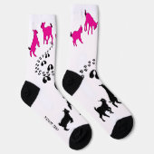 PERSONALIZE Dancing Goats and HoofPrints ソックス (右)