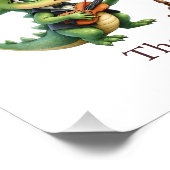 Personalize Dragon Art Print Custom Name Kids Room フォトプリント (角)