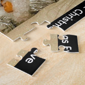 Personalize Family Name Christmas Gift 1000 pc ジグソーパズル (側面)