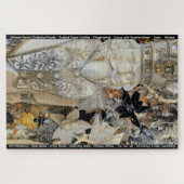 Personalize Family Name Christmas Gift 1000 pc ジグソーパズル (横)