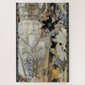 Personalize Family Name Christmas Gift 1000 pc ジグソーパズル (縦)