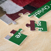 Personalize Family Name Christmas Gift 1000 pc ジグソーパズル (側面)