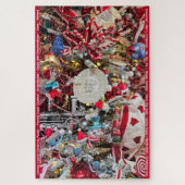 Personalize Family Name Christmas Gift Difficult ジグソーパズル (縦)