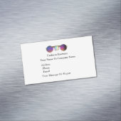 Personalize Fashion Eyewear Sunglasses Vendors マグネット名刺 (インサイチュ)