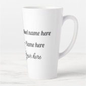 Personalize Graduation Balloon カフェラテマグ (右)