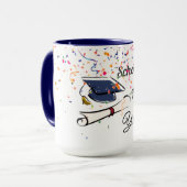 Personalize Graduation Balloon マグカップ (正面左)