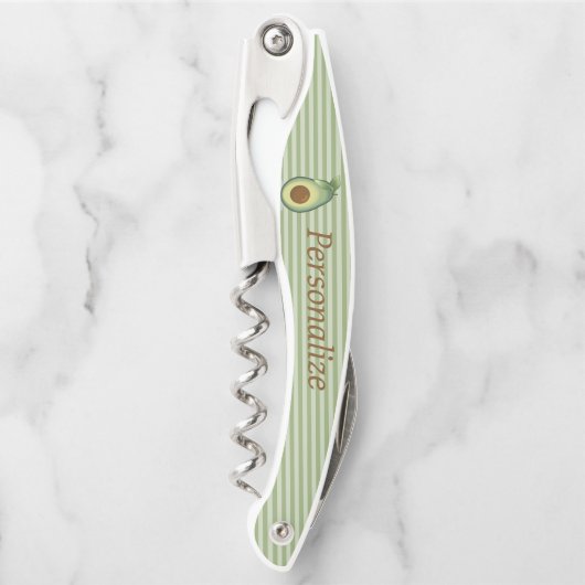 Personalize Guacamoleデザイン ソムリエナイフ (正面)