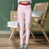 Personalize Happy Valentine's Day Pet Cat Mom Gift レギンス