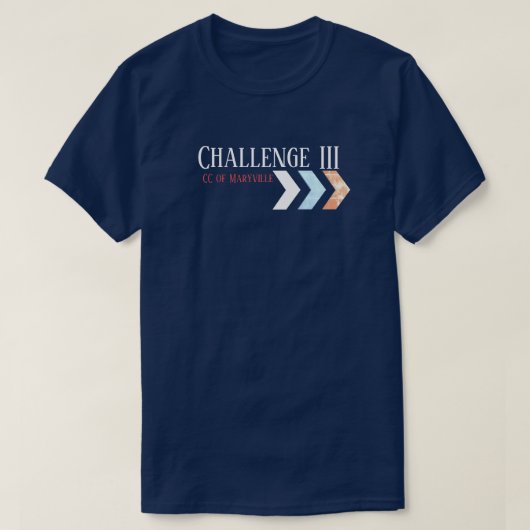 Personalize It! Classical Conversations Challenge Tシャツ (デザイン正面)