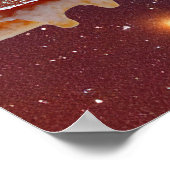 Personalize It! Flying Pizza Pet ポスター (角)