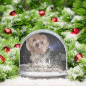 Personalize It! Pet Memorial Photo & Name WHITE (クリスマス)