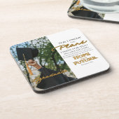 Personalize Jeremiah 29:11グラッドキャップ聖なる書物、 経典 コースター (左側)