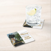 Personalize Jeremiah 29:11グラッドキャップ聖なる書物、 経典 スクエアペーパーコースター (インサイチュ)