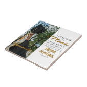 Personalize Jeremiah 29:11グラッドキャップ聖なる書物、 経典 タイル (側面)