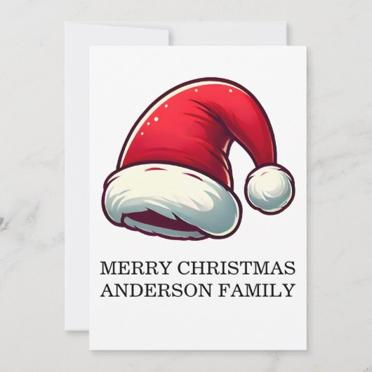 Personalize Jolly Brain Warmer Greeting Card サンキューカード (裏面)