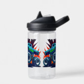 Personalize Kids Big Wheels ウォーターボトル (左面)