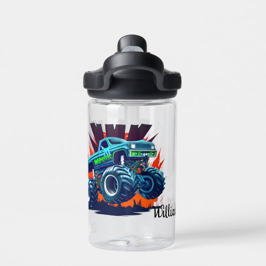 Personalize Kids Big Wheels ウォーターボトル (背面)