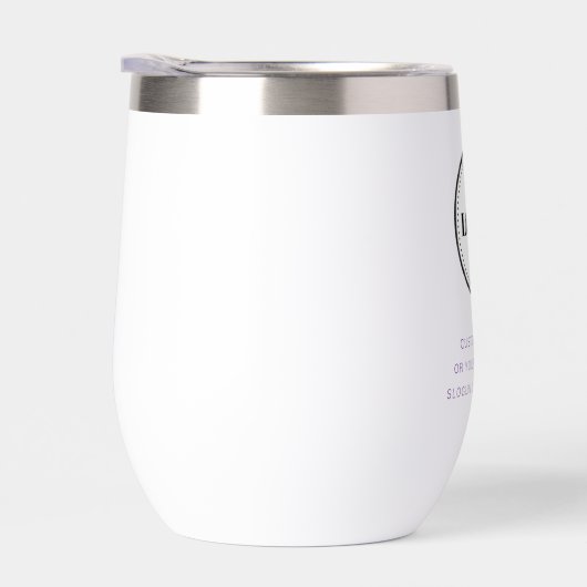 Personalize Logo Thermal Wine Tumbler No Minimum (右面)
