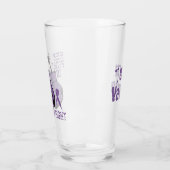 Personalize Lupus Support彼女の戦いは私のボクシング タンブラーグラス (左)