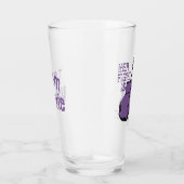 Personalize Lupus Support彼女の戦いは私のボクシング タンブラーグラス (右)