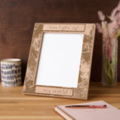 "Personalize Me" (8" x 10") レーザー彫刻フレーム (左)