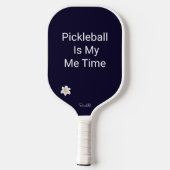 Personalize Mom Wife Pickleball Addict Custom Name ピックルボールラケット (裏面)