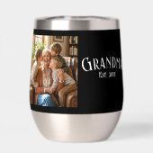 Personalize Name Grandma Established Year Photo (背面)